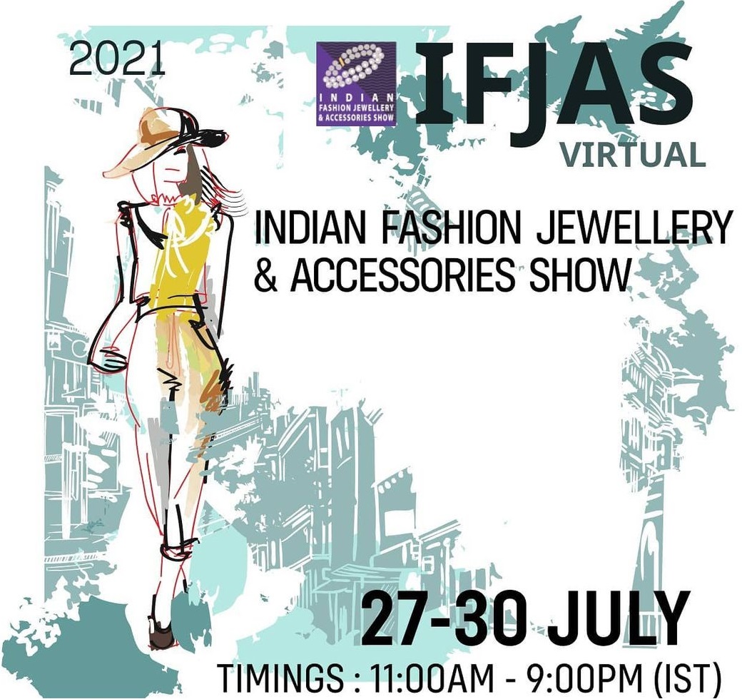 14th Indian Fashion Jewellery & Accessories Show (IFJAS) - 2021, Gautam Buddh Nagar, Uttar Pradesh, India