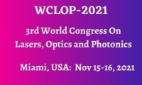 3rd World Congress On Lasers, Optics and Photonics
