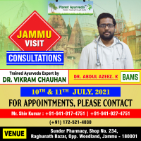 Ayurvedic Consultation in Jammu By Trained Expert of Planet Ayurveda