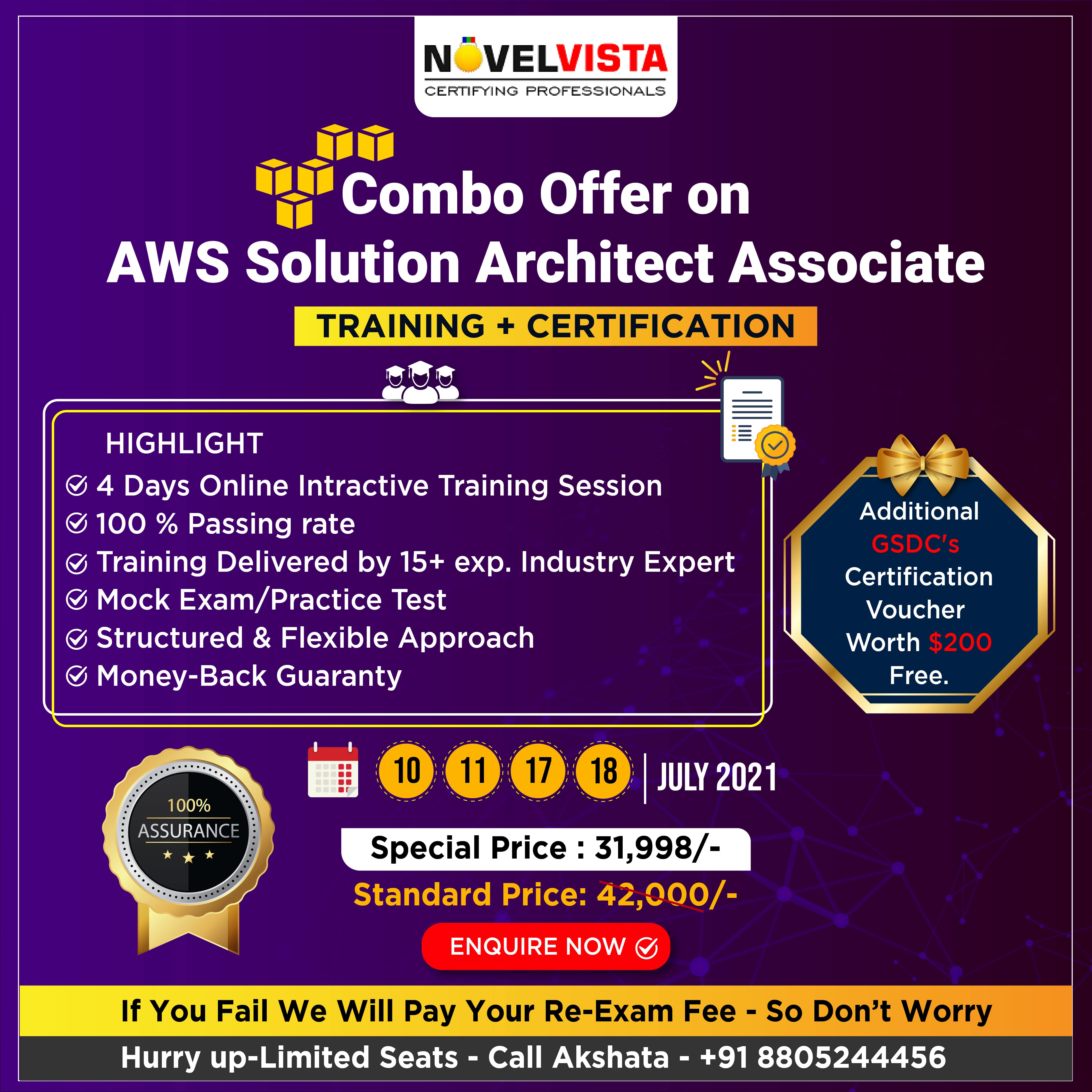 AWS Certified Solutions Architect Associate Certification Training, Pune, Maharashtra, India