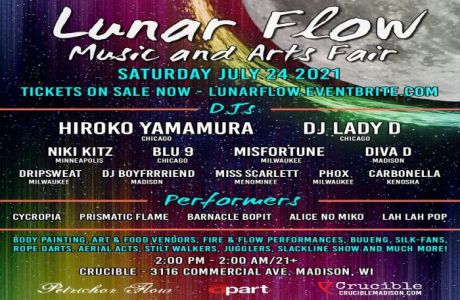 Lunar Flow Music and Arts Fair, Madison, Wisconsin, United States