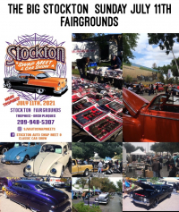 July 11th The Big Stockton Auto Swap Meet and Car Show