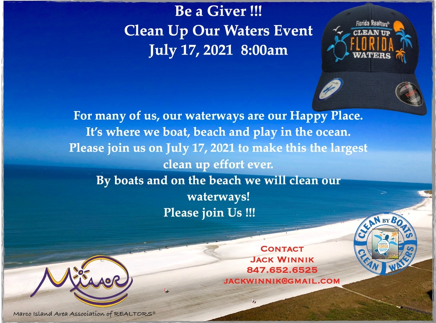 Florida Realtors®' Clean Up Florida's Waters, Naples, Florida, United States