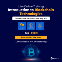 Free Live Training-Introdution to Blockchain Technologies.