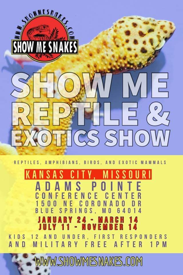 Show Me Reptile & Exotics Show (Kansas City, MO), Kansas City, Missouri, United States