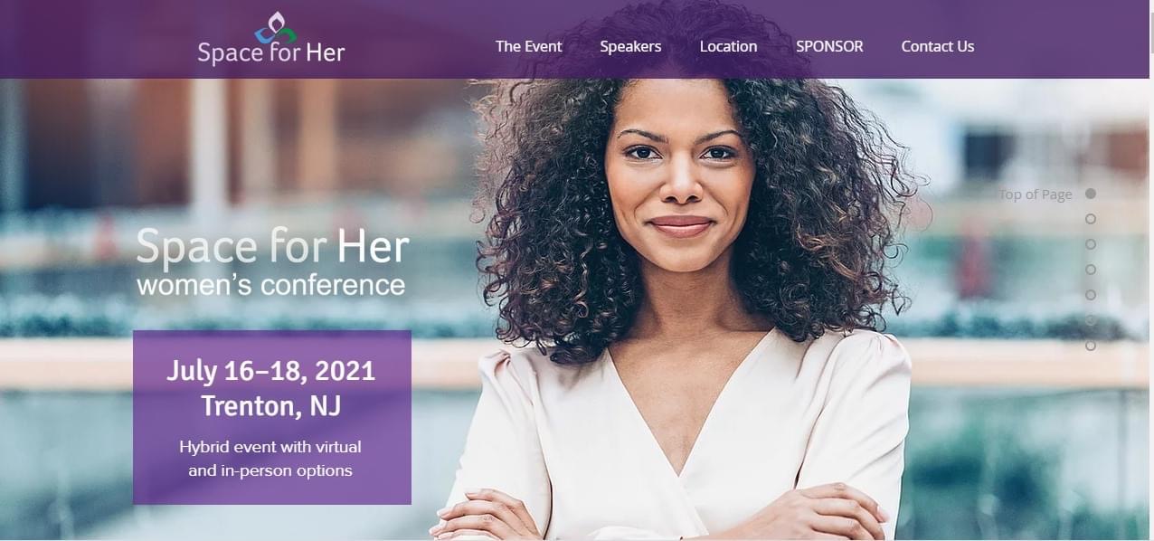 Space for Her Women’s Virtual Total Health Conference, Ocean, New Jersey, United States