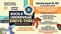 SOCK AND UNDERWEAR DRIVE-THRU