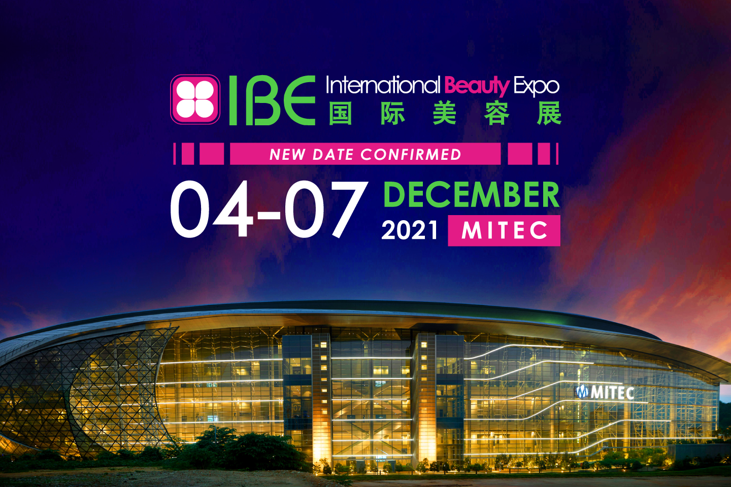 IBE国际美容展 2021, Kuala Lumpur, Malaysia