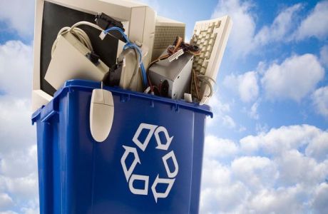 E-WASTE RECYCLING EVENT at Pacific View, Ventura, California, United States