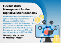 Flexible Order Management for the Digital Solutions Economy