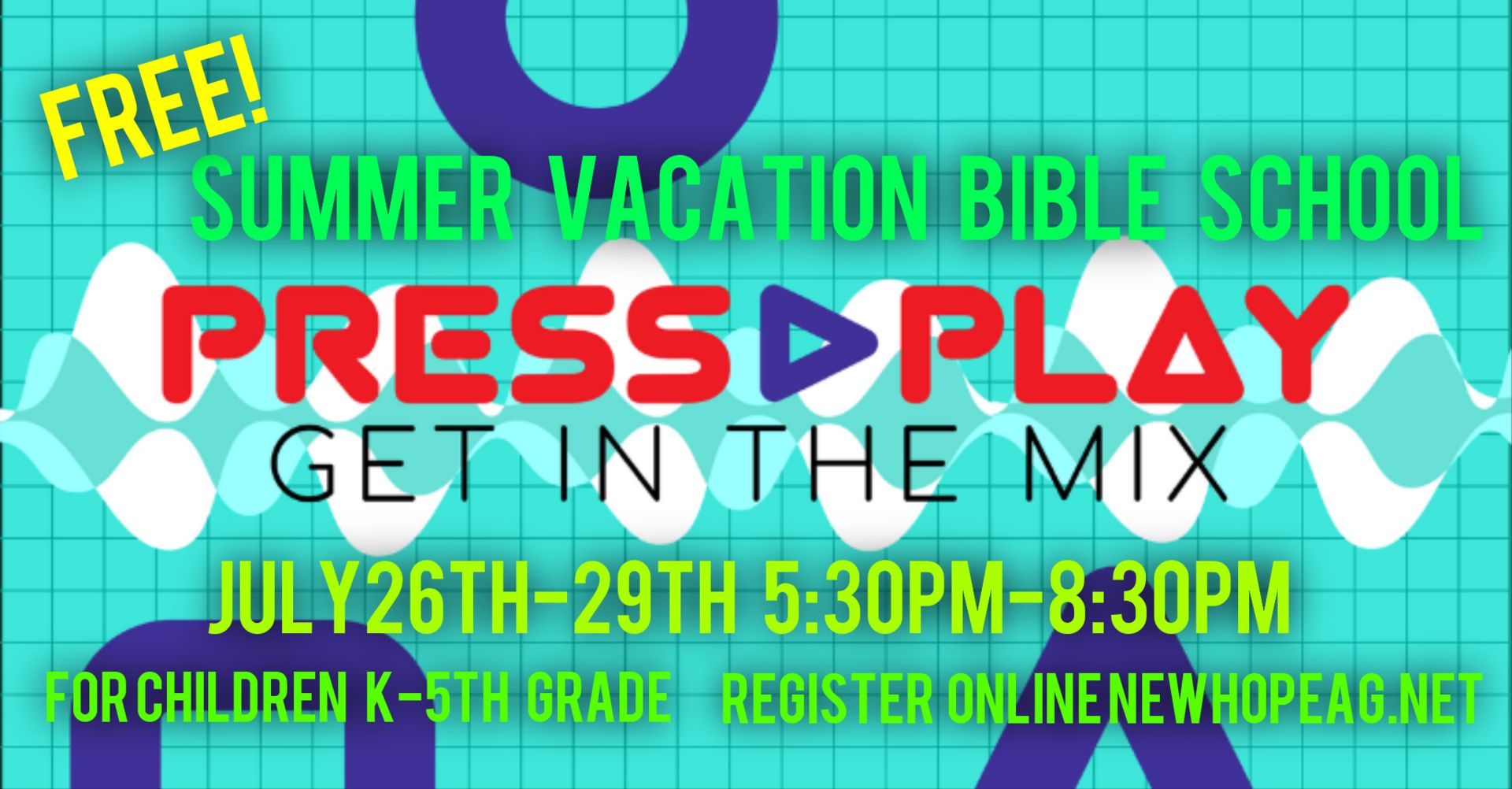 New Hope Fellowship Summer VBS, Sutherlin, Oregon, United States