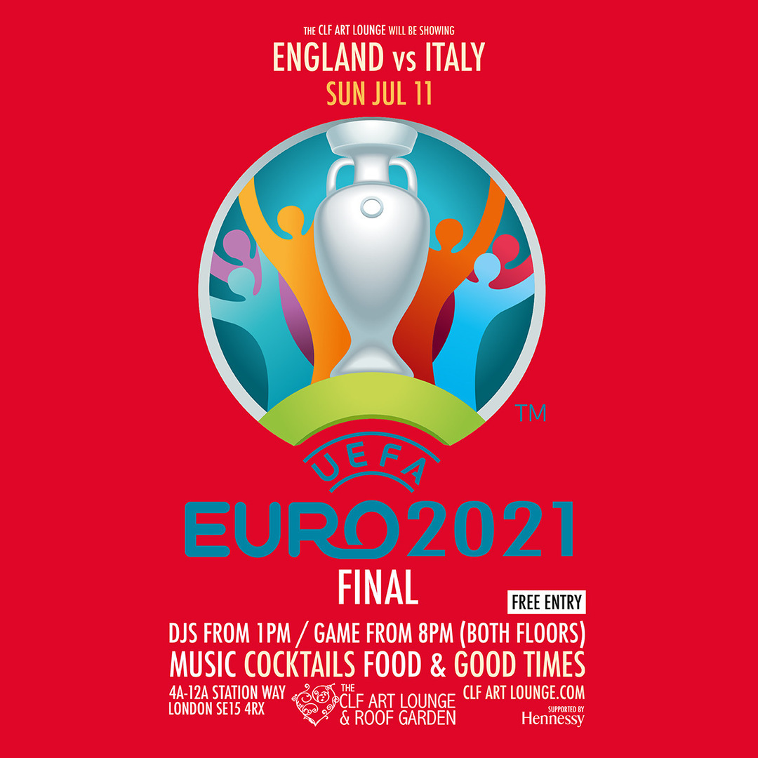 Euros 2021 Final - England vs Italy (Free Entry), London, England, United Kingdom