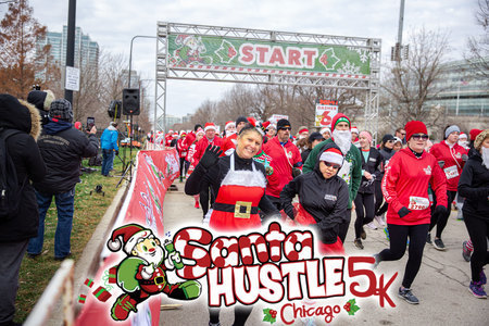 Santa Hustle Chicago 5K & Kid's Dash, Chicago, Illinois, United States