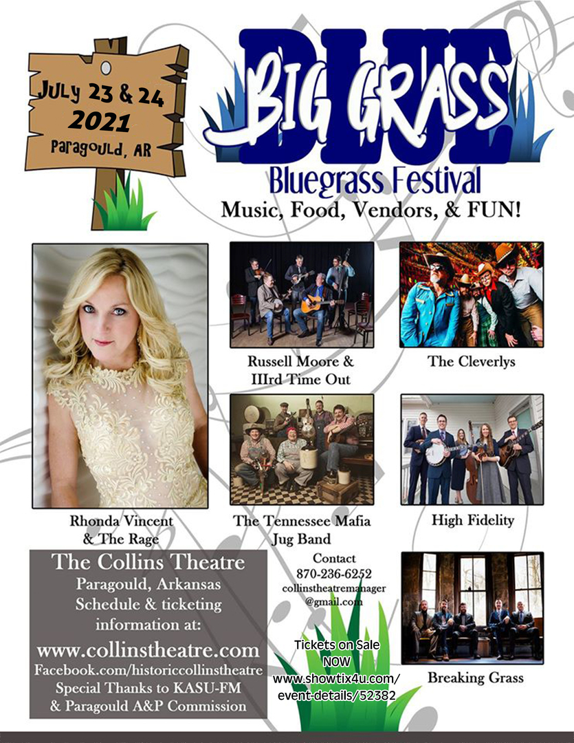 The Collins Big Grass Bluegrass Festival, Paragould, Arkansas, United States