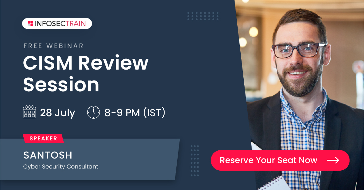 Live Free Webinar-CISM Review Session, Central Delhi, Delhi, India