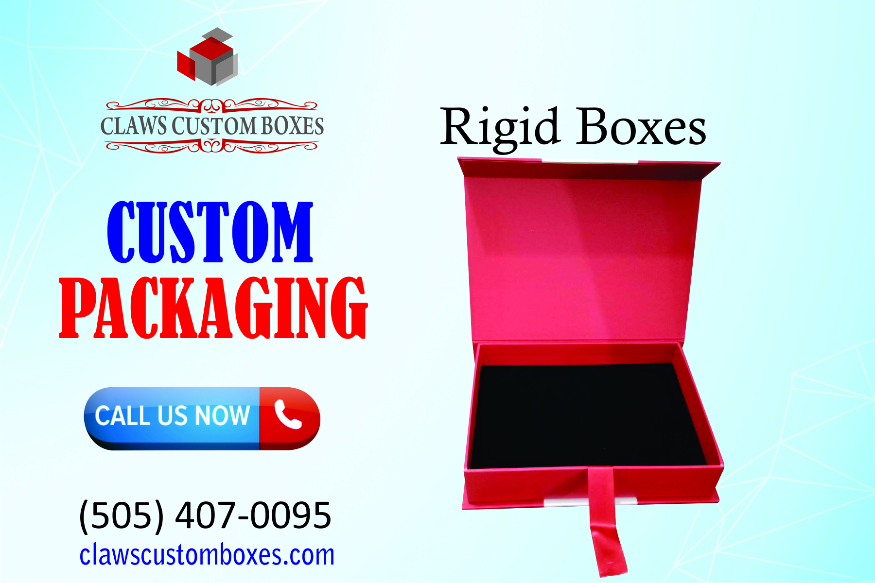 Custom Rigid Boxes| Custom Packaging Boxes| Claws Custom Boxes, Farmington, Connecticut, United States