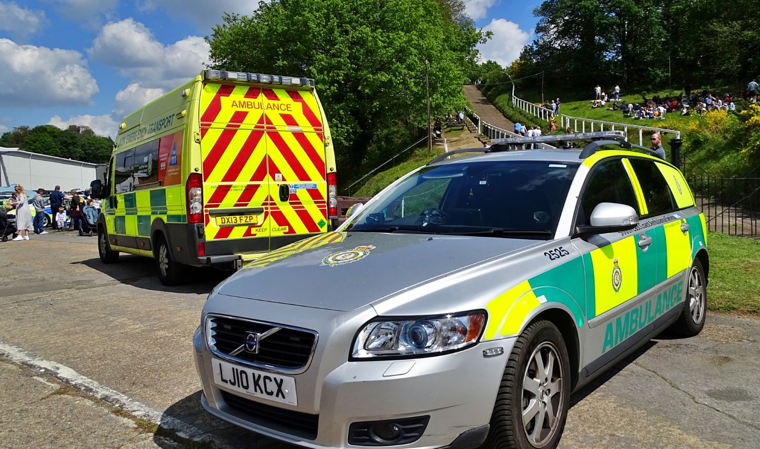Brooklands Emergency Services Day, Weybridge, Surrey, United Kingdom