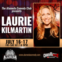 Laurie Kilmartin at the Alameda Comedy Club