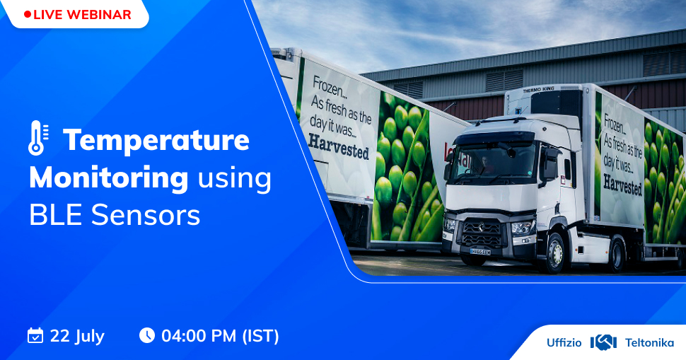 Live Webinar - Temperature Monitoring  using BLE Sensors, Valsad, Gujarat, India