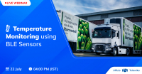 Live Webinar - Temperature Monitoring  using BLE Sensors