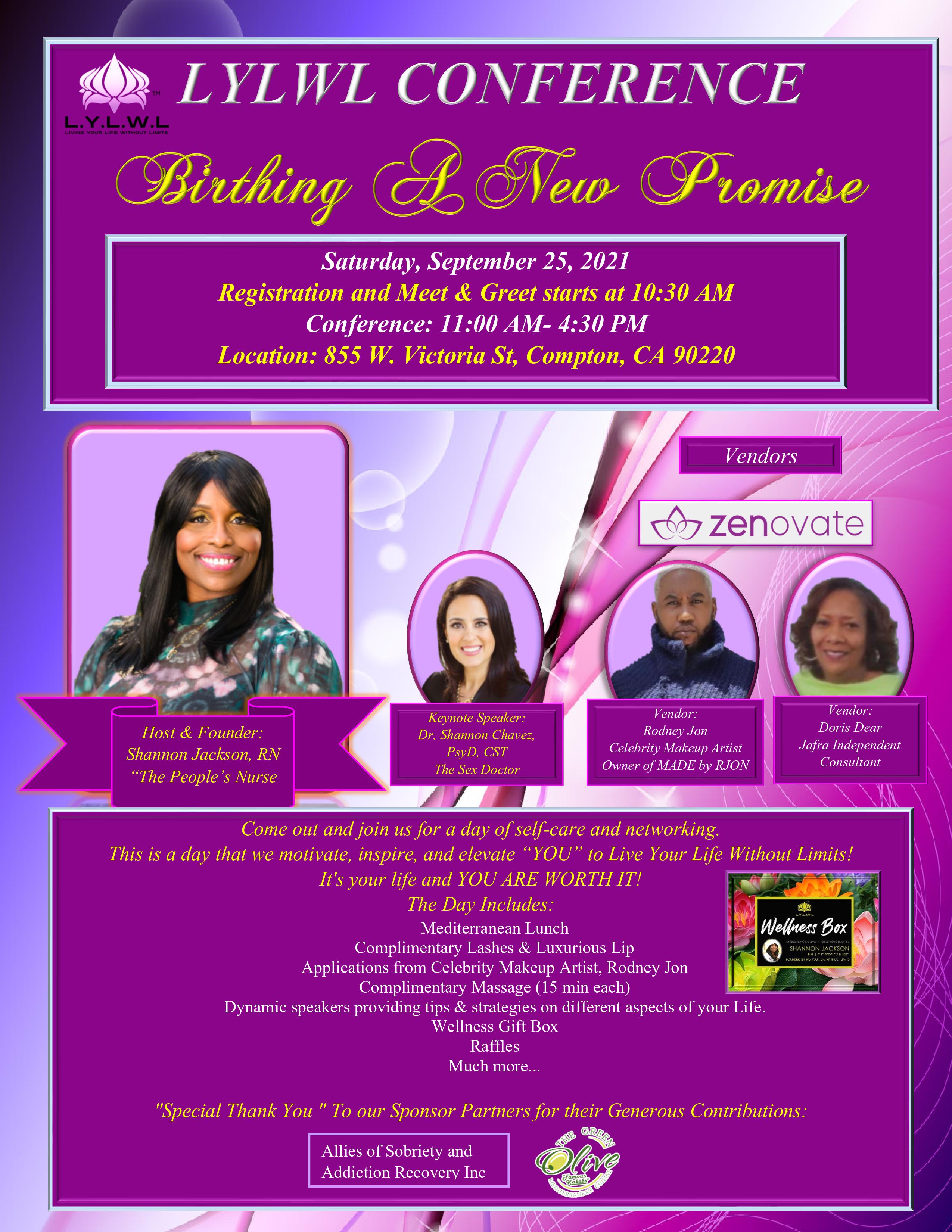 Birthing A New Promise Confrence By LYLWL, Los Angeles, California, United States