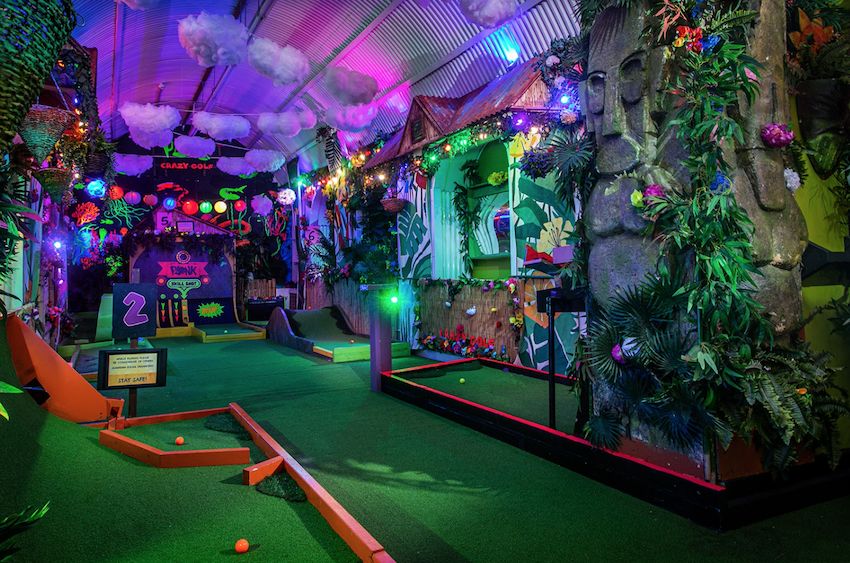 Plonk Camden Crazy Golf, London, England, United Kingdom