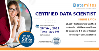 Certified Data Science Online Course - Datamites