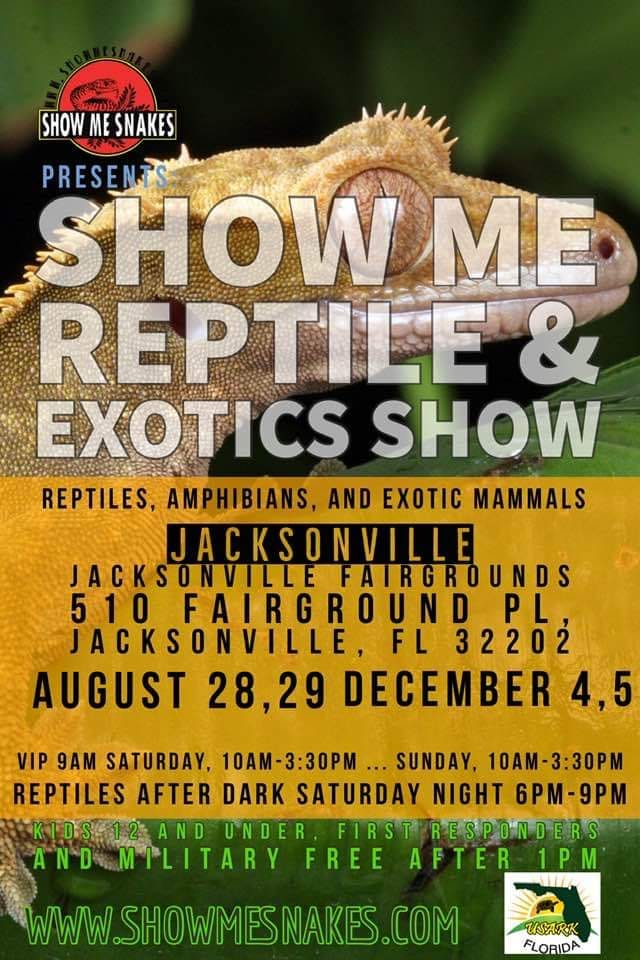 Show Me Reptile & Exotics Show (Jacksonville, FL), Janesville, Florida, United States