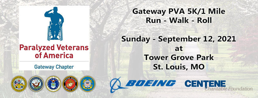 3rd Annual Gateway PVA 5K/1 Mile Run - Walk - Roll, Saint Louis, Missouri, United States