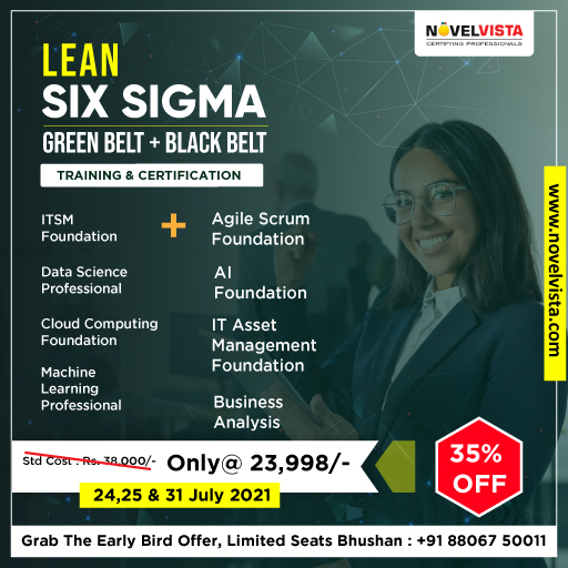 Join our Lean Six Sigma Green Belt + Black Belt Training & Certification Program., Mumbai, Maharashtra, India