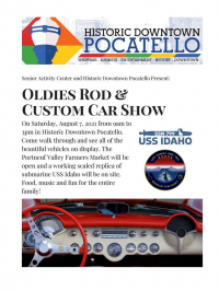 Historic Downtown Days! Oldies Rod and Custom Car Show