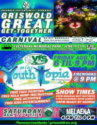 Jewett City Fireworks and Carnival