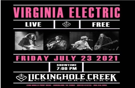 Lickinghole Live Presents Virginia Electric FREE Show, Goochland, Virginia, United States
