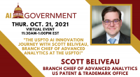 The USPTO AI Innovation Journey with Scott Beliveau, Branch Chief of Advanced Analytics at the USPTO