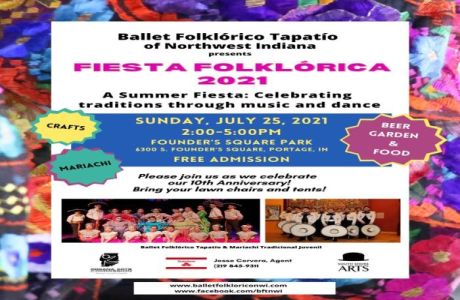 FIESTA FOLKLORICA 2021-A SUMMER CELEBRATION!, Portage, Indiana, United States