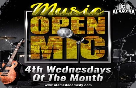 Music Open Mic at the Alameda Comedy Club, Alameda, California, United States
