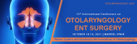 15th International Conference on Otolaryngology: ENT Surgery