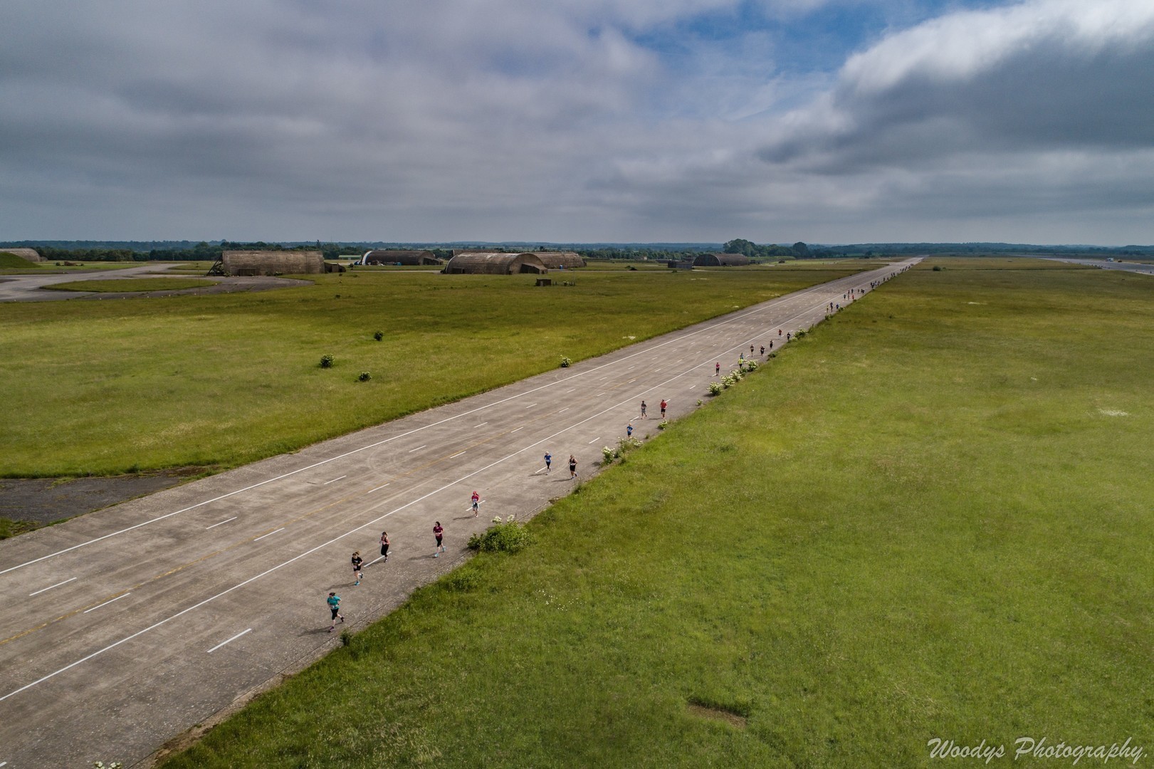 Heyford Airbase Duathlon and Runway Races June 2022, Bicester, Oxfordshire, United Kingdom