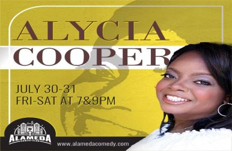 Alycia Cooper at the Alameda Comedy Club, Alameda, California, United States