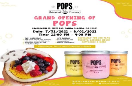 POPS GRAND OPENING, Santa Clarita, California, United States