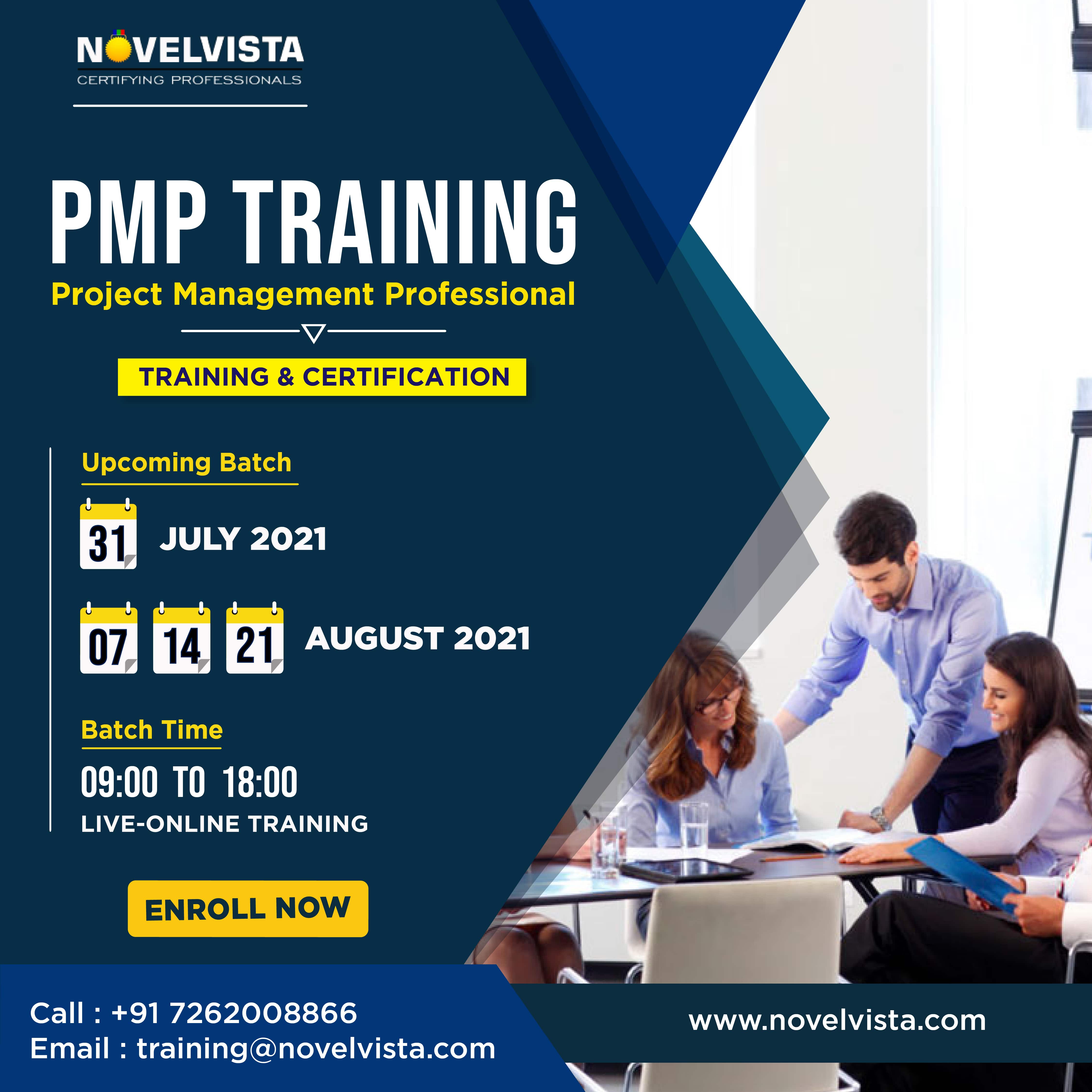 Enroll Now For Best PMP Certification Training Course Program., Pune, Maharashtra, India