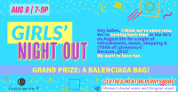 Girls Night Out + Balenciaga Grand Prize