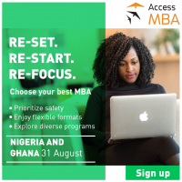 Online one-to-one MBA event Nigeria and Ghana