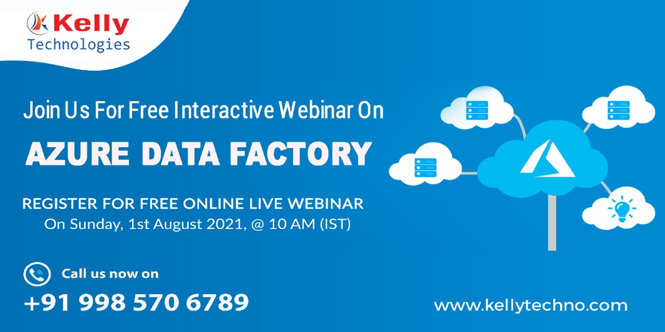 Register For Free Azure Data Factory Free Online Demo On Sun 1st Aug 2021, @ 10 AM, Hyderabad, Telangana, India
