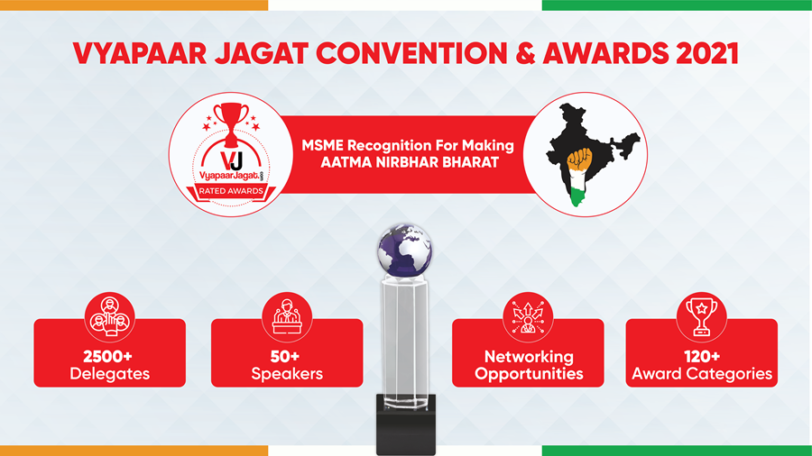 Announce the second edition of VyapaarJagat Convention and Awards, Ahmedabad, Gujarat, India
