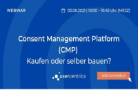 Consent Management Platform (CMP) - Build or Buy?