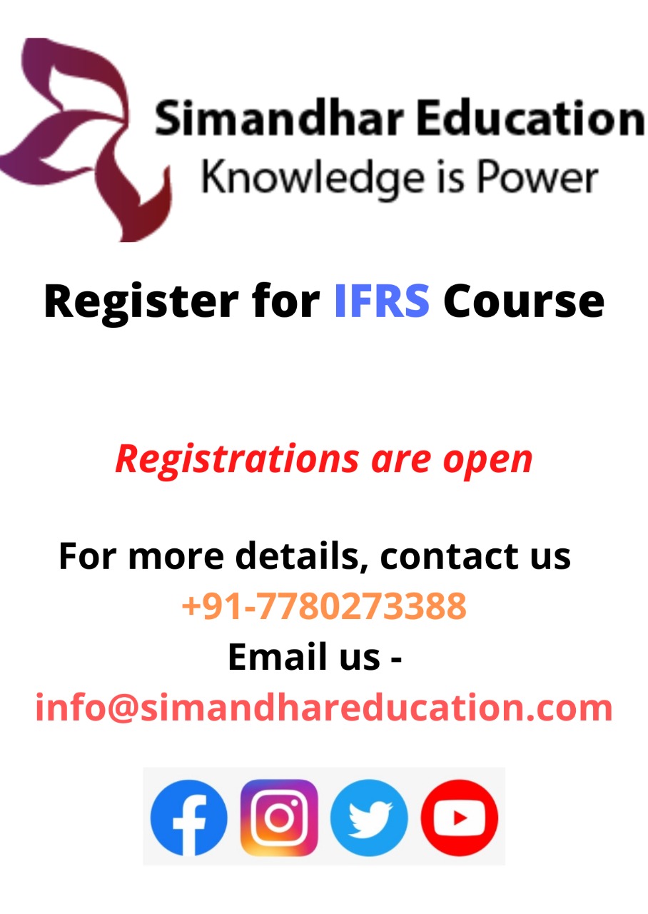 How to get certified in International Financial Reporting Standards (IFRS), Hyderabad, Telangana, India