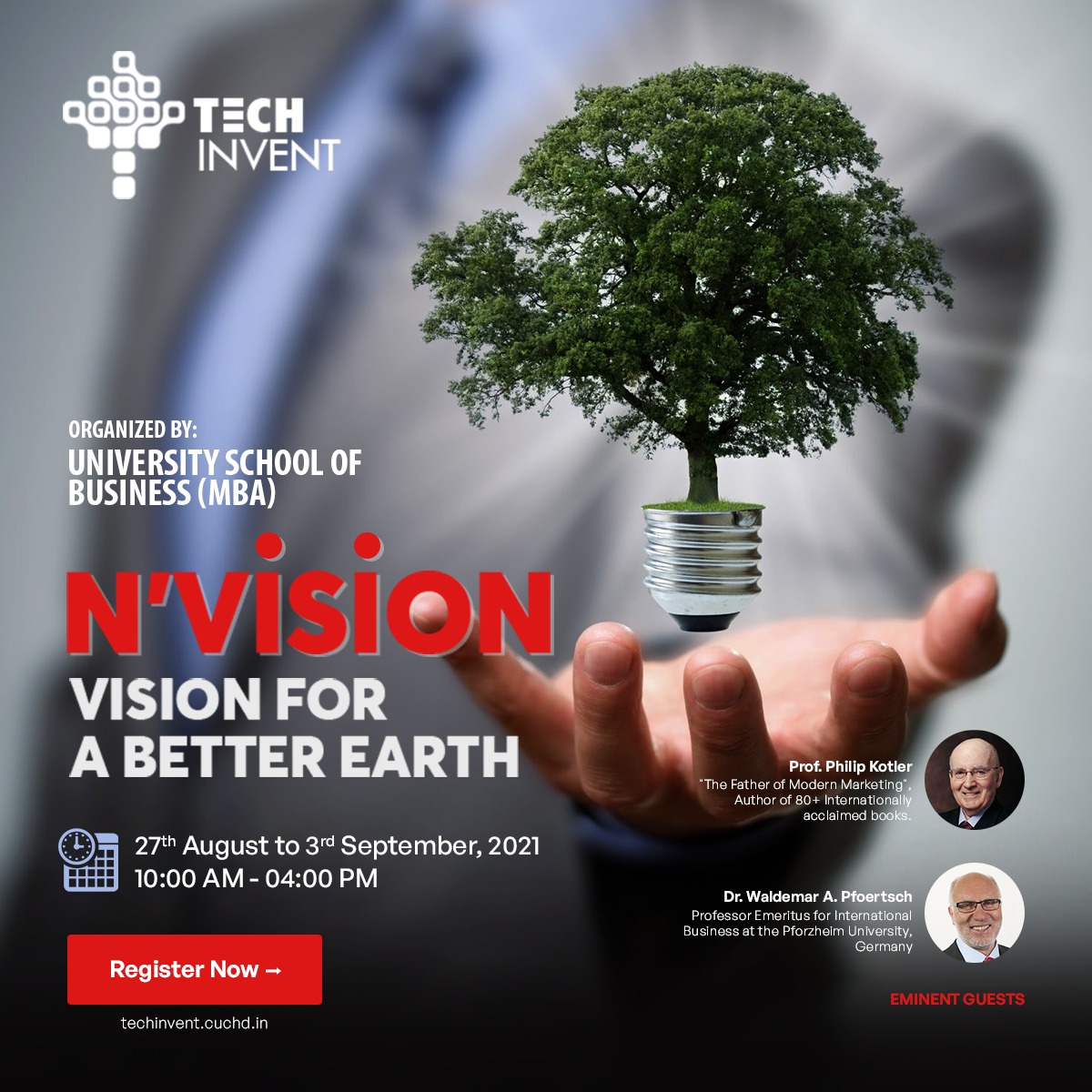 AD MAKING COMPETITION: N'VISION @CHANDIGARH UNIVERSITY TECH FEST, Chandigarh, India