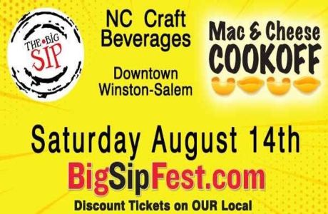 Big Sip Mac n Cheese and NC Craft Beverage Festival, Winston-Salem, North Carolina, United States