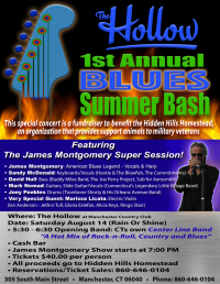 Blues Bash at The Hollow at Manchester Country Club Featuring James Montgomery